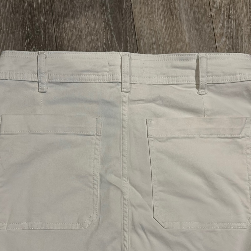 BAGATELLE | Nordstrom Work Ready Off White Trousers - Picture 7 of 12